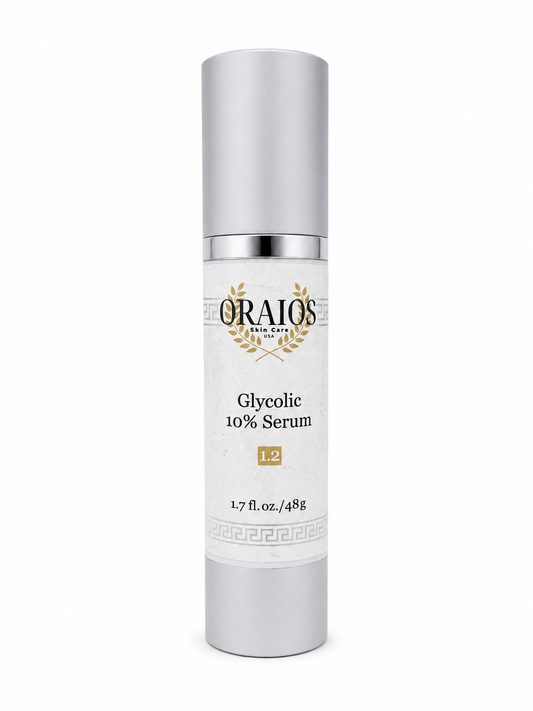 Glycolic 10% Serum (Vegan/Therapeutic) on a clean white background