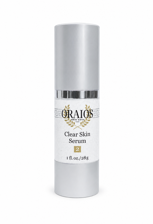 Clear Skin Serum (Vegan) on a clean white background