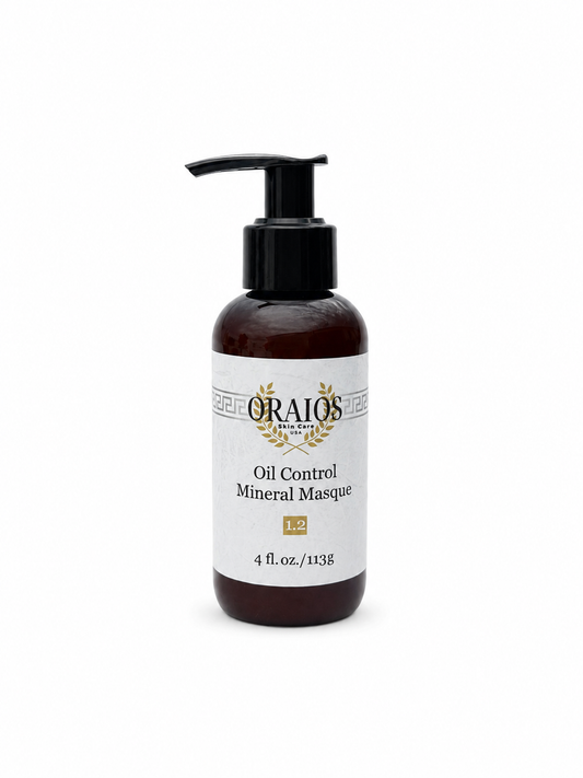 Oil Control Mineral Masque (Natural) on a clean white background