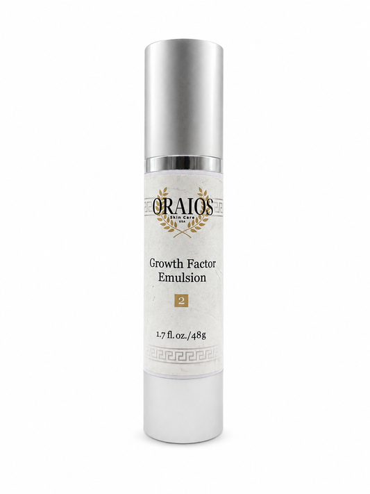 Growth Factor Emulsion (Vegan/Therapeutic) on a clean white background