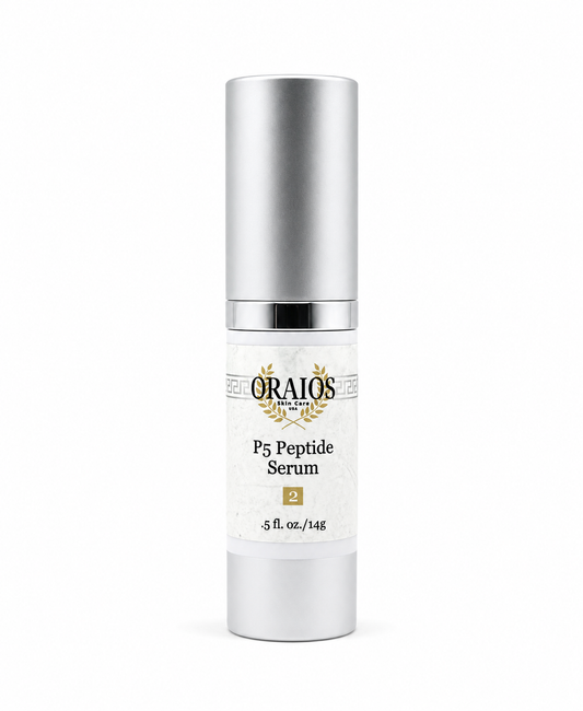P5 Peptide Serum (Natural) on a clean white background